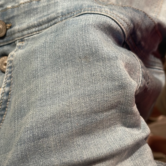 Wall Flower Womens Jean Short Overalls Size Medium. - Picture 6 of 6